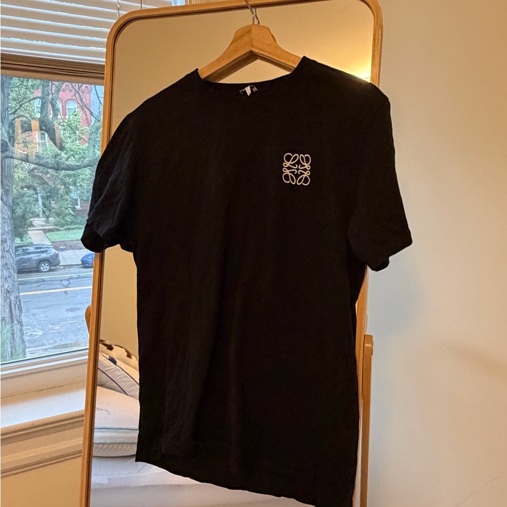 Black Men's Short-Sleeve Loewe T-Shirt